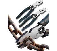 Industrial-Grade Multi-function Cutting Pliers - Heavy-Duty 9-in-1 Multi-functional Pliers Nail Puller with High-Leverage Design - Easily Cuts Through Thick Steel Wire Ropes, Iron Wires & Cables(2pcs)