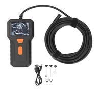 Industrial Inspection Camera 2 inch HD Display Snake Camera with 5M Cable 8mm Lens 1920x1080 Resolution 360° Rotating Endoscope for Sewer Pipe Automotive Home Wall Inspection