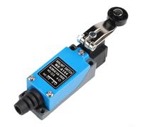 Industrial Me-8104 Interrupteur de fin de course avec levier à rouleau Ip65 250 V AC 5 A 1 no 1 nc Contacts pour machines d'usine Bleu