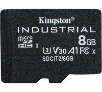 Industrial microSD - 8Go microSDHC Industrial C10 A1 pSLC carte pack unique sans adaptateur - SDCIT2/8GBSP
