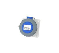 Industrial Plug and Socket 3P/4P/5Pin Electrical Connector 16A 32A IP67 waterproof Wall Mounted Socket MALE FEMALE 220V 380V NWPNLXEA(Plug,16A_BLUE)