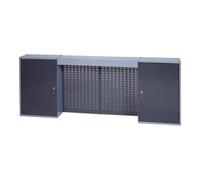 Industrial Quality Supplies Armoire à outils Kuepper (l x P x H) 1600 x 190 x 600 mm avec 2 portes 4 parois arrière perforée Quantité:1
