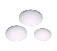 Industrial Quality Supplies Bummsinchen Butée de porte adhésive beige Ø 40 mm Quantité:30