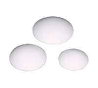 Industrial Quality Supplies Butée de porte Bumms diamètre 60mm blanc auto-adhésif Quantité:30