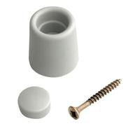 Industrial Quality Supplies Butée de porte D.29mm H.35mm gris Montage sur goujon Quantité:1