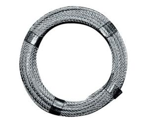 Industrial Quality Supplies Câble en acier D.2,0mm L.400m 6 x 7+1 FE Résistance à la rupture 2,34 kN Acier, galvanisé Quantité:1