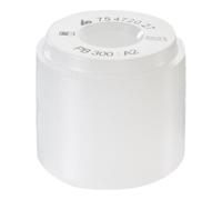 Industrial Quality Supplies Embout de rechange, nylon plat,⌀ tête du maillet: 27 mm Quantité:1