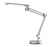 Industrial Quality Supplies HANSA Lampe de bureau alu argent H.max.600mm socle avec LED Quantité:1