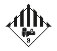 Industrial Quality Supplies HOFFMANN Identification des produits dangereux Piles au lithium, Type: 04100 Quantité:1
