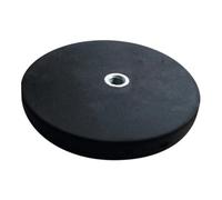 Industrial Quality Supplies Jeu de 2 aimants plats avec manchon taraudé plat, Néodyme,⌀: 88 mm Quantité:2