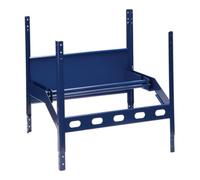 Industrial Quality Supplies LOGS Enrouleur LOGS 110 H520×I540×P390mm bleu RAL 5022 avec 2 axes Quantité:1