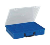 Industrial Quality Supplies Mallette de rangement l.365xP290xH65mm 18 comp. Quantité:1
