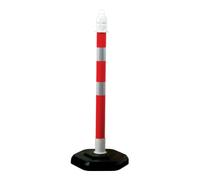 Industrial Quality Supplies Potelets de blocage polypropylène rouge/blanc D. 63 mm pour l'installation avec Quantité:1