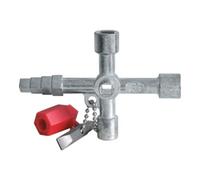 Industrial Quality Supplies Schaltschrankschlüssel 820 M03 13 fonctions avec adaptateur de clé Quantité:1