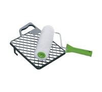 Industrial Quality Supplies Vestan Set de rouleaux peinture B.250mm hauteur poils 20mm noyau D.43mm 6mm avec grille d'essorage Quantité:1