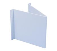 Industrial Quality Supplies Winkelschild Kunststoff 148x148mm sans inscription Quantité:1