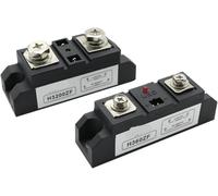 Industrial Solid State Relay SSR Module Single Phase Input 3-32VDC Output 24-480VAC Industrial 60A 80A 100A 120A 150A 200A 300A(80A) Controls Relays