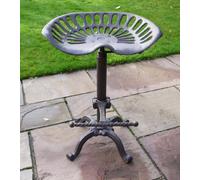 Industrial Style Metal Tractor Seat Stool by The Somerset Shop