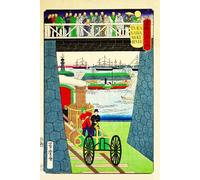 Industrial Vibrance: Japanese Port Artwork Notebook (6x9 College-Ruled Journal): Celebrate the Evolution of Industry Through Timeless Edo-Period Japanese Art