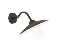 Industrie Lampe Mur Andisha Métal Transparent Verre IP44 E27 Extérieur Terrasse