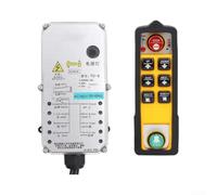 Industrie Télécommande sans fil 6 boutons grue AC380V pour résistant aux | Prend en charge AC380V, AC220V, DC24V, boîtier en métal résistant aux chocs, idéal pour les grues lourdes