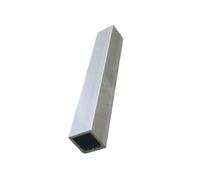 Industrie Tube carré en aluminium, longueur 100 mm, 150 mm, 200 mm, matériel de bricolage for accessoires de pièces de modèle Construction(20x20x100x2mm)