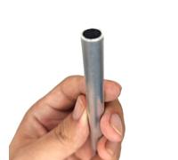 Industrie Tube rond droit en alliage d'aluminium 6063 for le transport de produits chimiques Construction(OD 15 x ID 9mm)