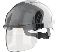 Industriehelm EVO® VISTAshield® weiß/smoke ABS EN 397, EN 50365 1 pièces