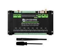 Industriel 8-Ch ESP32-S3 WiFi Relais Module Intégré RS485, Entrée Numérique, Relais, PoE ETH Port, et Circuits de Protection d'isolation, Supporte RS485 et Bluetooth/WiFi Télécommande