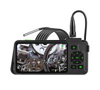 Industriel avec 4 5 pouces IPS écran couleur 1080P Snake Caméra 6 LED Endoscope IP67 Étanche 2 Millions de Pixels Inspection TF Card Slot pour la maintenance