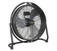 Sealey Industriel Haut Velocity Orbital Tambour Ventilateur 50.8cm 230V HVF20S