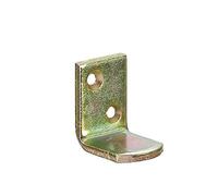 Industrielle De Sedan - Butee Coudee Visser Rectangulaire 25X4 Hauteur 34 Noir