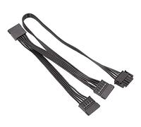 industrious Câble 'Alimentation PéRiphéRique SATA 5 Broches à 3 Ports pour Bloc 'Alimentation Modulaire Enermax