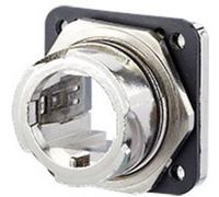 Industry IP67 V1 Metz Connect 1401013300ME RJ45 Boîtier avec bride argent 1 pc(s)
