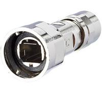 Industry IP67 V1 Metz Connect 1401015000ME RJ45 Capot passe-câble argent 1 pc(s)
