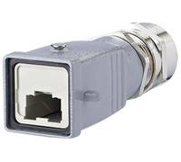 Industry IP67 V5 Metz Connect 1401065000ME RJ45 Capot passe-câble gris 1 pc(s)