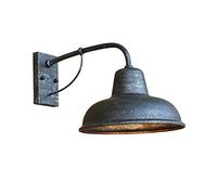 Industry Wall Light Indoor Outdoor Wall Sconce Light,Industrial Vintage Gooseneck Barn Light, Matte Black/Silver Black Wall Lamp Fixture For Modern Farmhouse, Warehouse, Bedroom, Kitchen, Bathr/Sier B