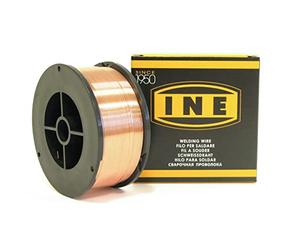 INE - Fil acier SG2 0.6mm 700g Soudage MIG-MAG Bobine de fil diamètre 100mm