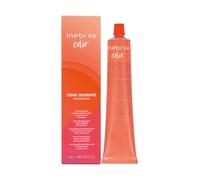 Inebrya Crema Colore permanente per Capelli Con Semi di Lino e Aloe Vera 100ml - 6/34 BIONDO Scuro DORATO Rame