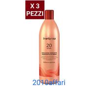 Inebrya Émulsion Oxygénante Parfumée En Crème 1000 Ml - 20 Vol 6% - 3 Pièces