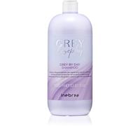 Inebrya Greylosophy Grey By Day Shampoo shampoing colorant pour cheveux gris 1000 ml
