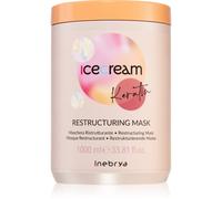 Inebrya Masque Restructurant Kératine – Cheveux abîmés – 1 L
