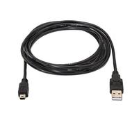 INECK® 2M Câble USB 2.0 Type A vers Mini USB Data Charging Câble pour Manette PS3/Wii U, GoPro HERO 4 Black, Canon EOS 700D, Nikon D3300, Appareil Photo, Disque Dur, Lecteur MP3 etc. (2mètres)