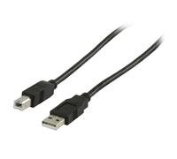 INECK® 5M Imprimante Haute Vitesse par Câble, USB (AB) 5 Mètre Qualité Premium - Pour Epson, HP, Canon, Lexmark, Kodak, Brother,
