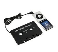 INECK® Adaptateur cassette audio voiture à prise jack 3,5 mm pour iPod-Lecteur MP3