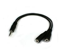 INECK® Adaptateur doubleur jack stéréo