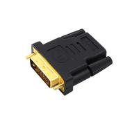 INECK® Adaptateur DVI HDMI Connecteur DVI D 24+1 Mâle vers HDMI Femelle