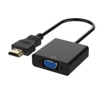 Adaptateur HDMI VGA, 1080P Câble Converter Compatible avec Ultrabook, Chromebook, Rasberry Pi, Ordinateur Portable, Laptop, TV Box