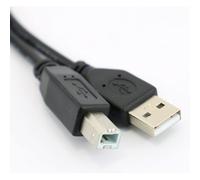 INECK® Câble d'imprimante USB 2.0 USB A vers USB B Câble d'imprimante PC Compatible avec HP, Dell, Canon, Epson, Lexmark, Xerox, Brother, Samsung, Pixma