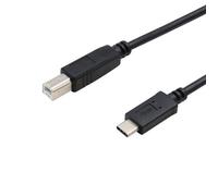 INECK® Câble d'imprimante USB B vers USB-C, mâle-mâle, 2m